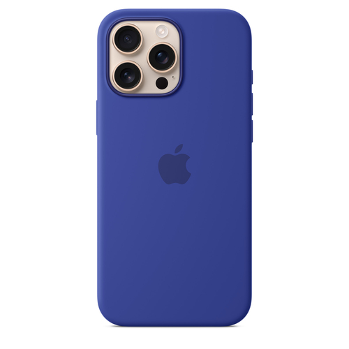 Image of APPLE IPHONE16 PRO MAX SILICONE CASE WITH MAGSAFE - ULTRAMARINE (MYYY3ZM/A)